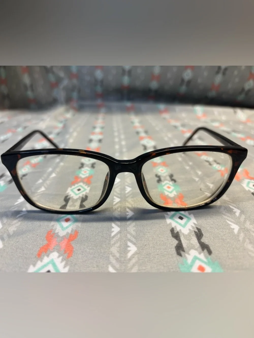 🌀Warby Parker Durand Tortoiseshell Rectangular Glasses - Picture 2 of 5